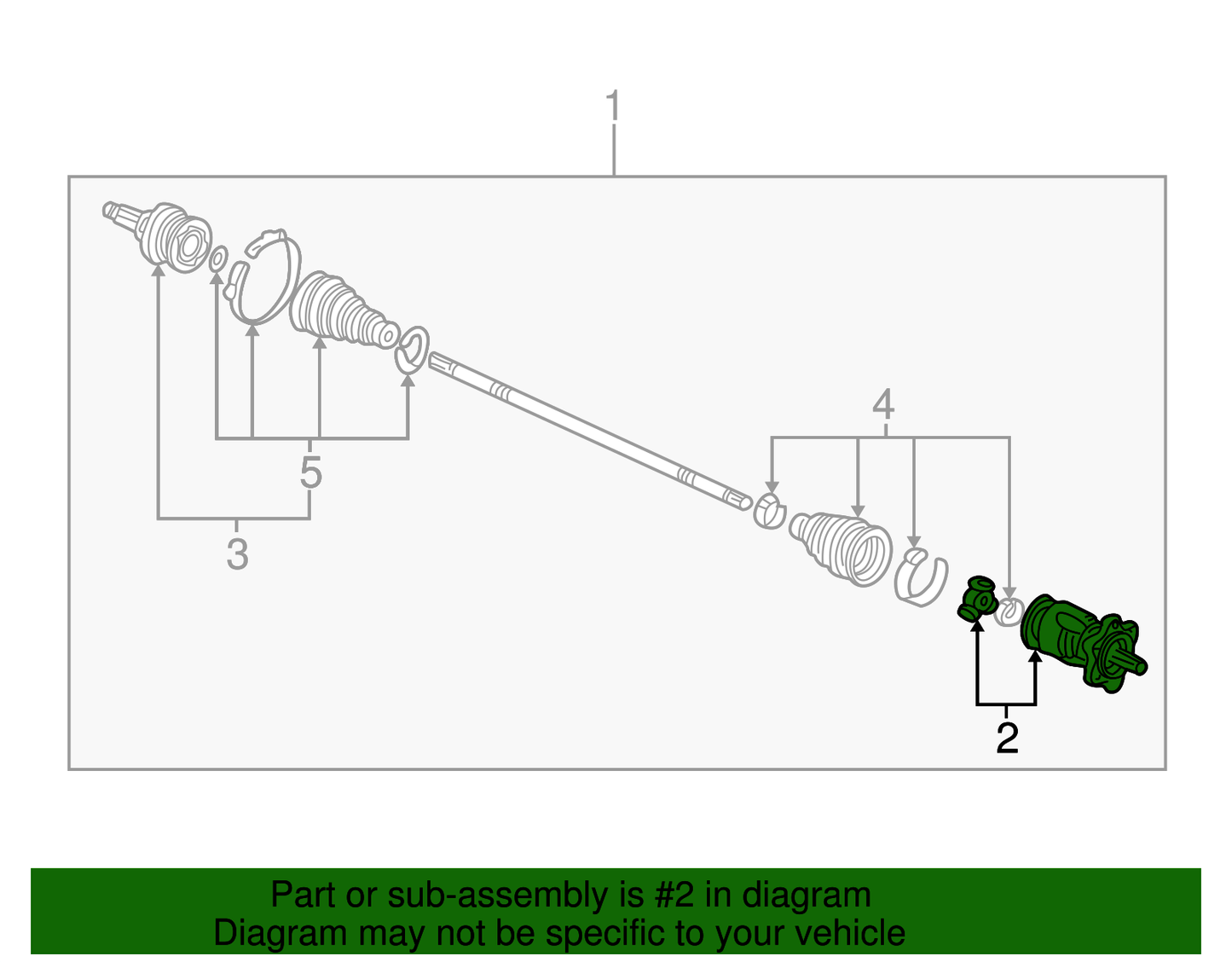 Inner Cv Joint, Joint Inboard