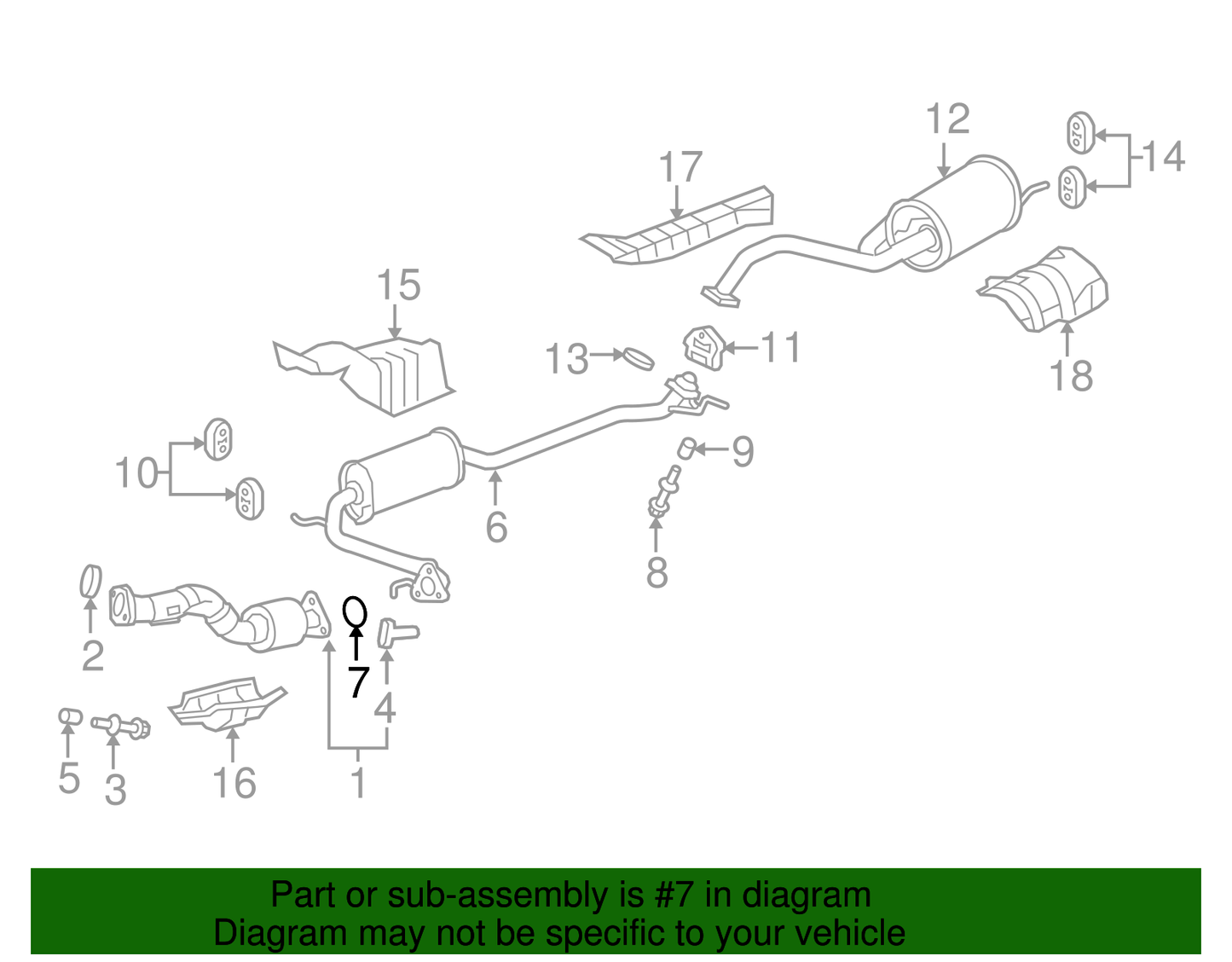 Intermediate Pipe Gasket, Muffler & Pipe Gasket, Center Pipe Gasket, Exhaust Pipe Gasket, Exhaust Pipe Flange Gasket, Gasket (52 5MM 53 5MM)