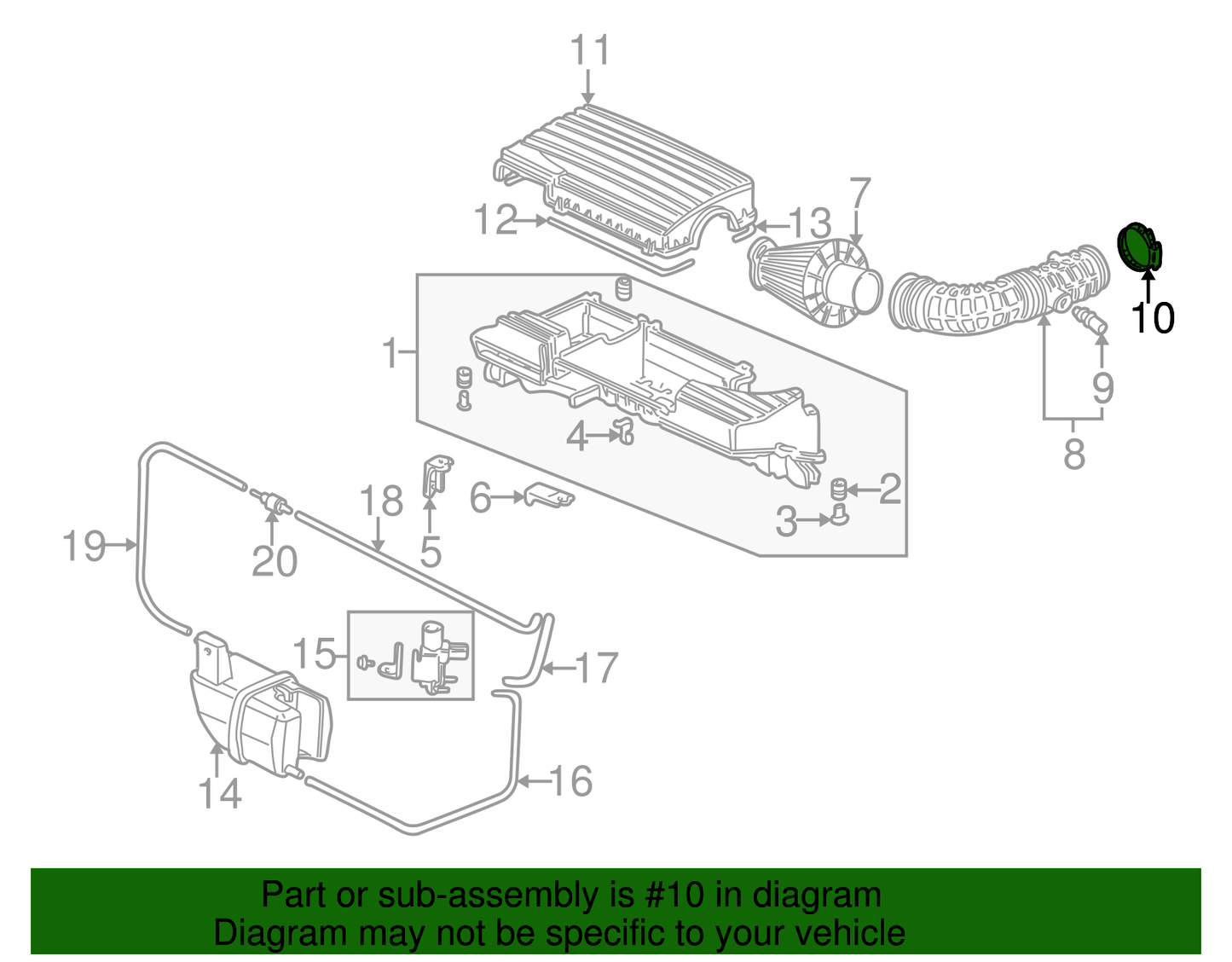Clamp Air Flow Tube
