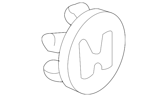 Cap Alum Whl Cnt