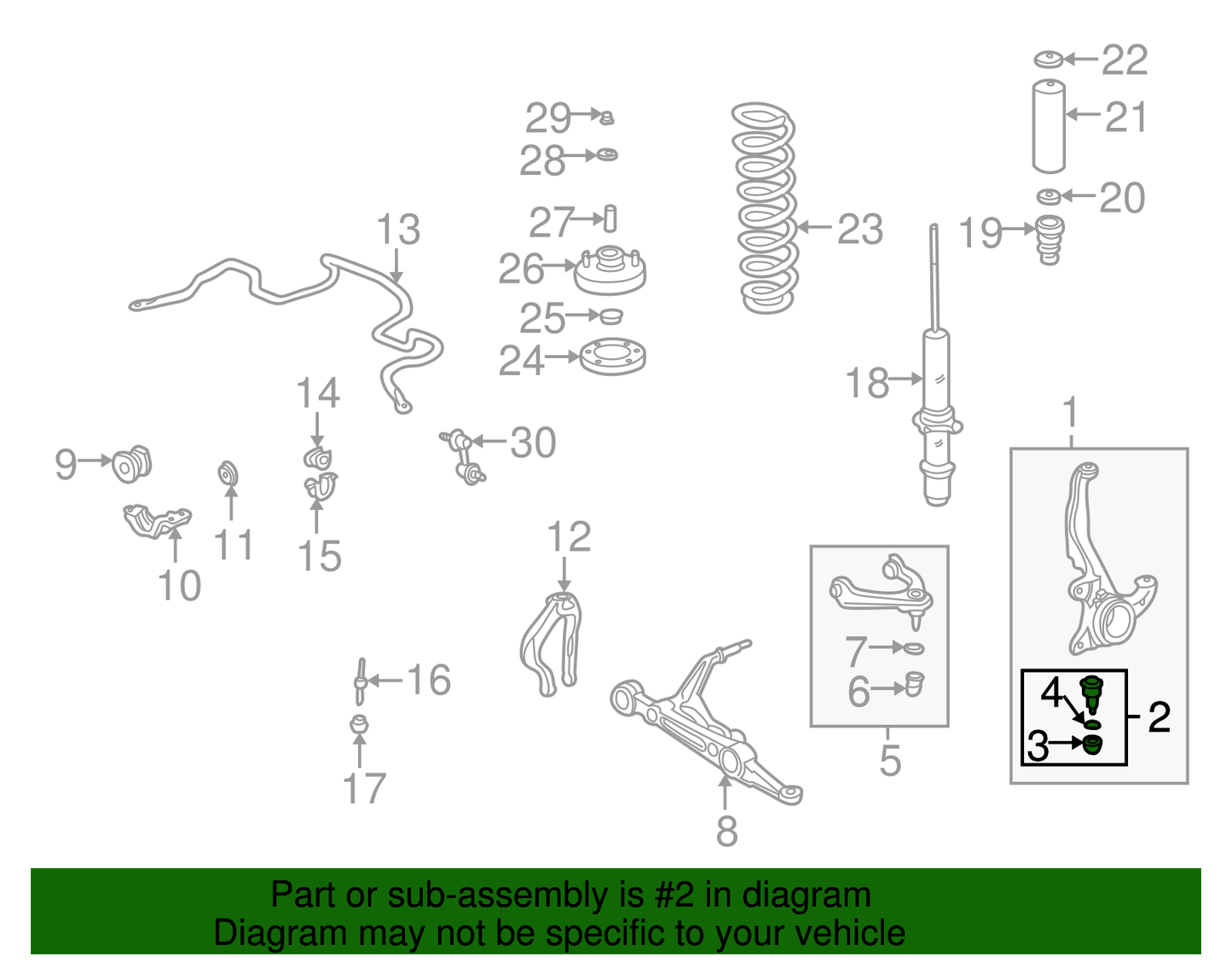 Lower Ball Joint, Joint Ball (Lower)
