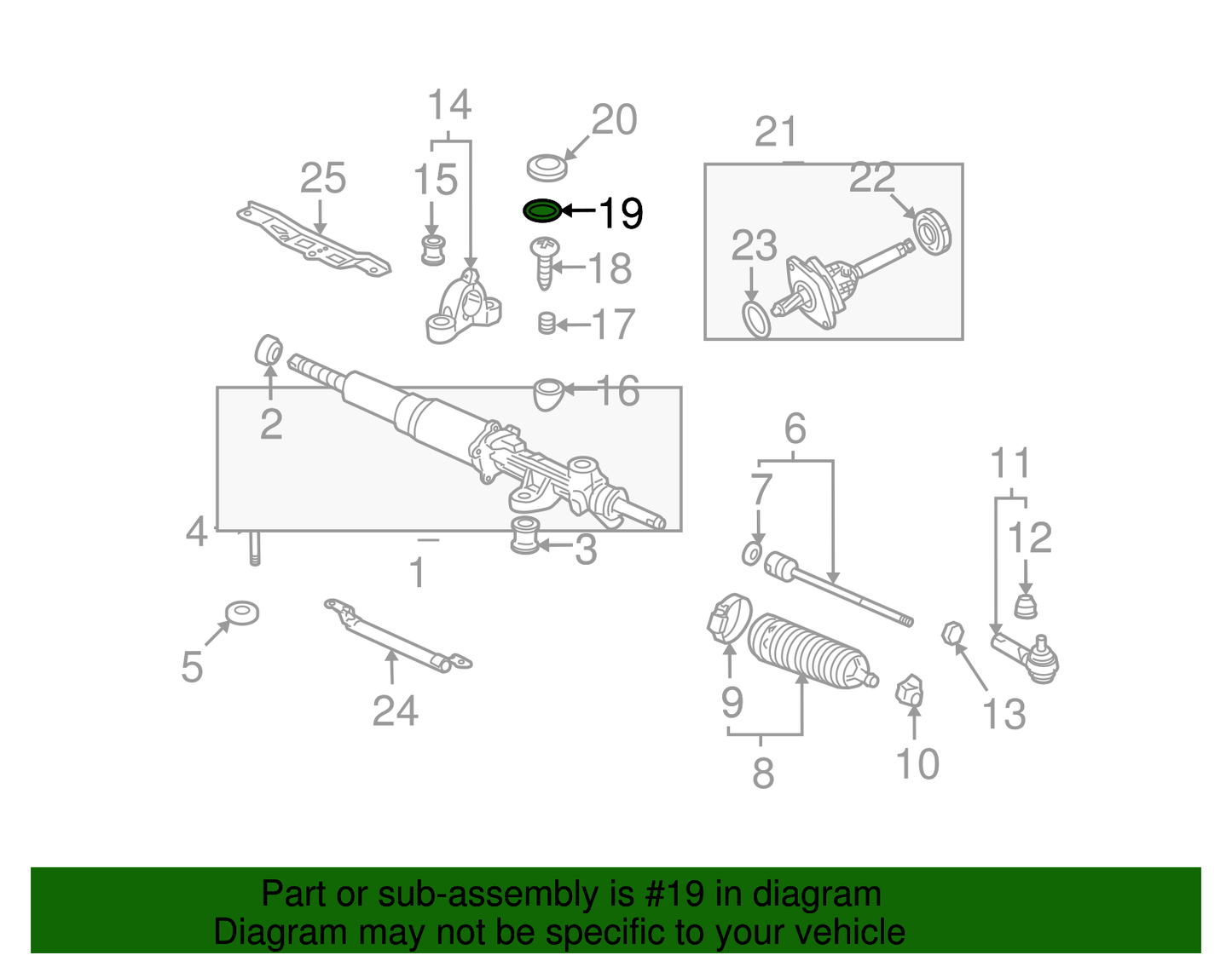 O Ring Rack Guide