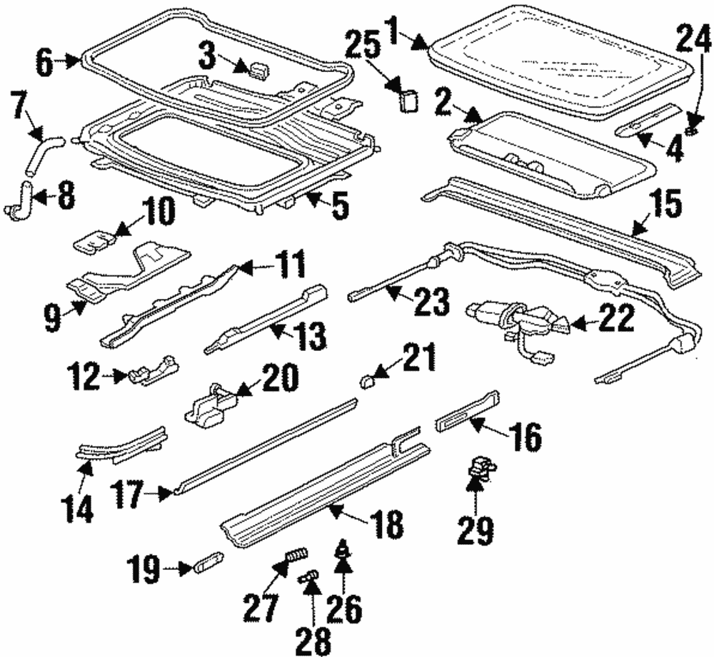 Guide Rail Clip, Clip Drain Channel