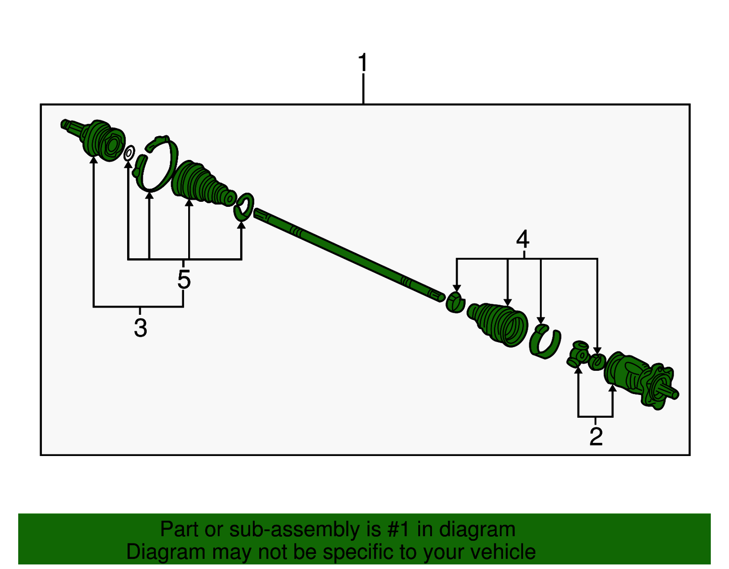 Drive Shaft Assembly R
