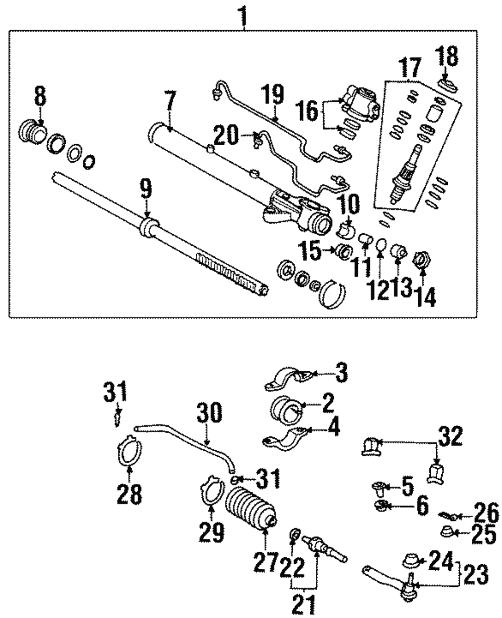 End Set Rack