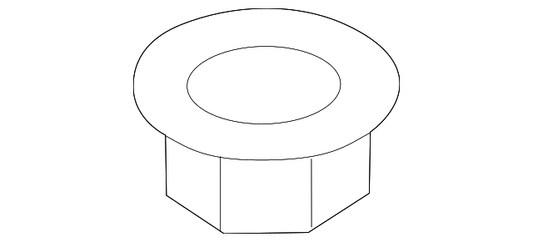 Lift-Gate Finish Panel Nut 
