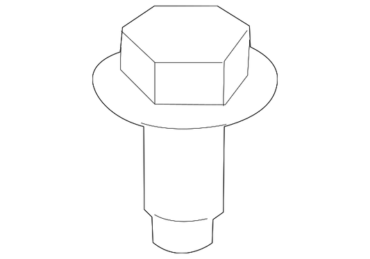 Lift-Gate Bumper Stop Bolt 