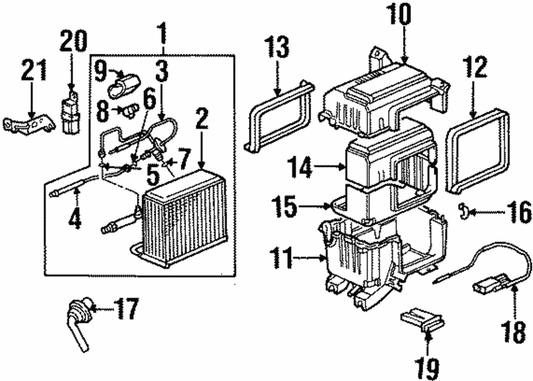 Case, Case Evaporator