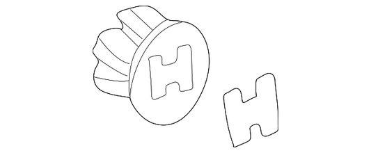 Cap Alum Whl Cnt