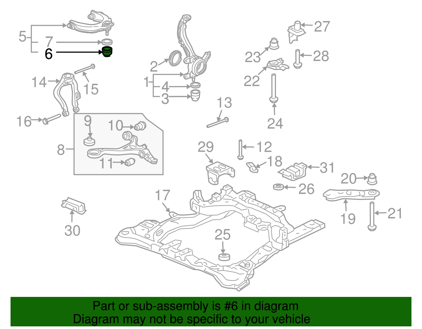 Boot, Joint Cover, Upper Ball Joint, Upper Ball Joint Dust Cap, Upper Control Arm Dust Shield, Boot Ball Joint