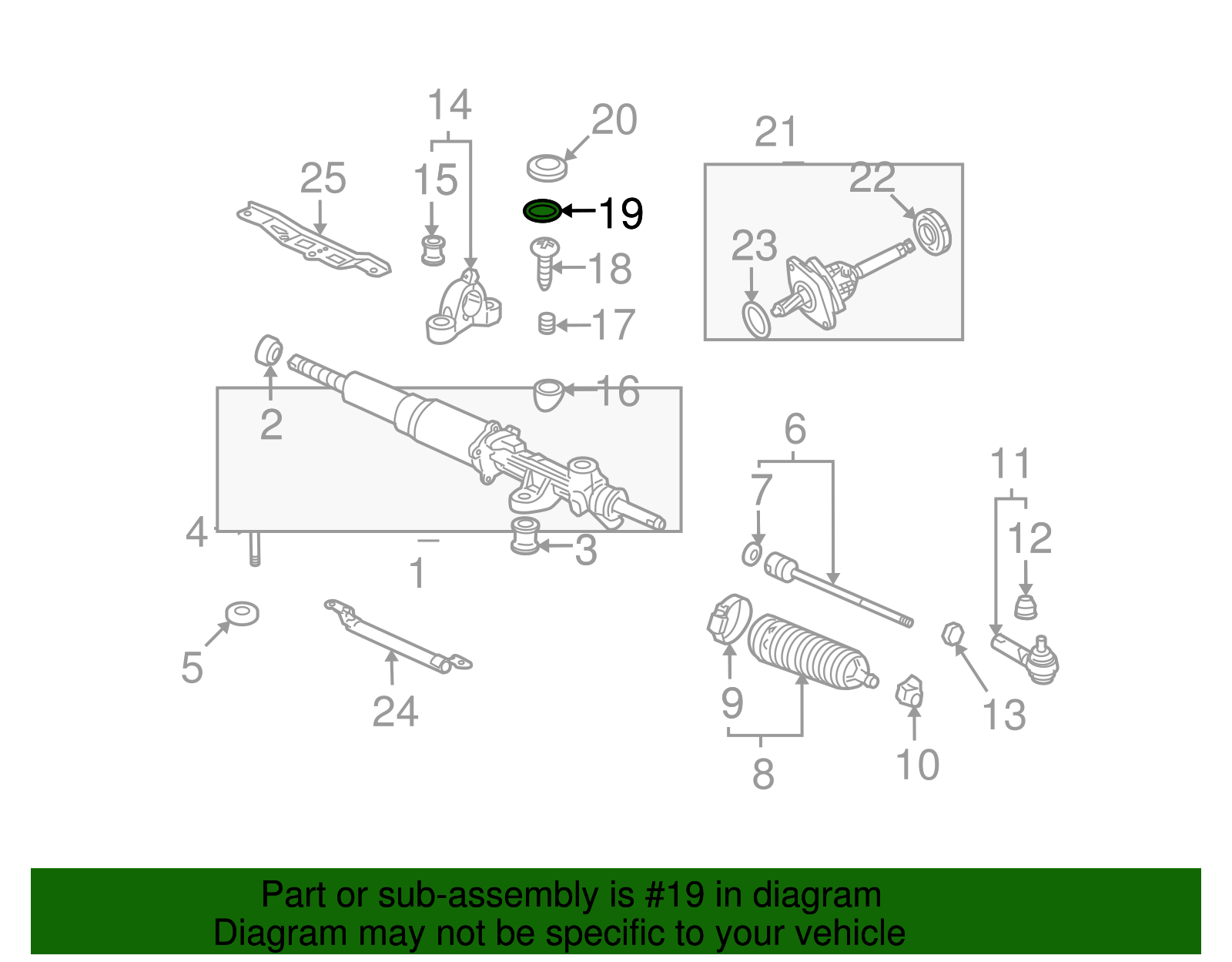 O Ring Rack Guide