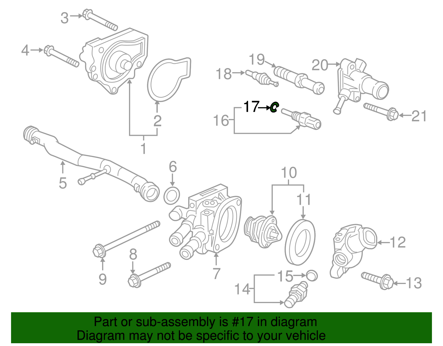 Thermo Sensor O-Ring, O Ring (1 5X9 5)