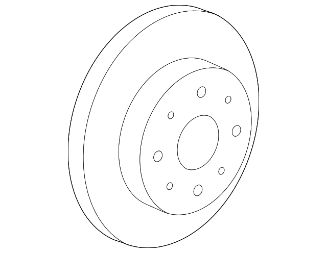 Rotor, Disk Front Brake